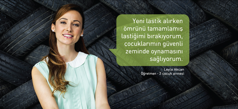 Ömrünü Tamamlamış Lastikler Lasder’e Emanet